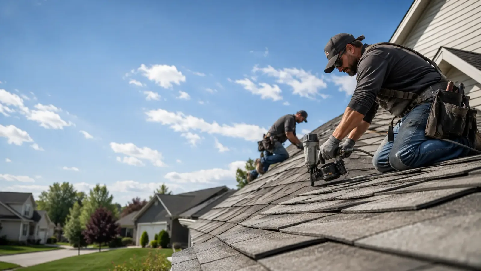 Storm Damage Roof Repair in Forsyth, IL near me